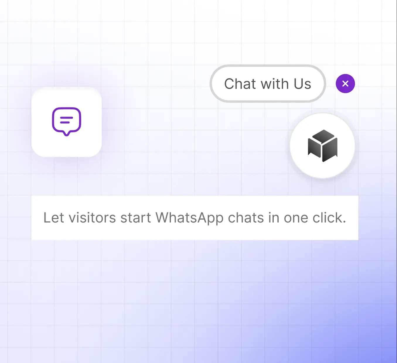 WhatsApp Live Chat Widget