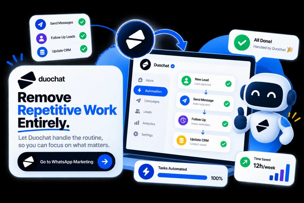 Remove Repetitive Work Entirely.