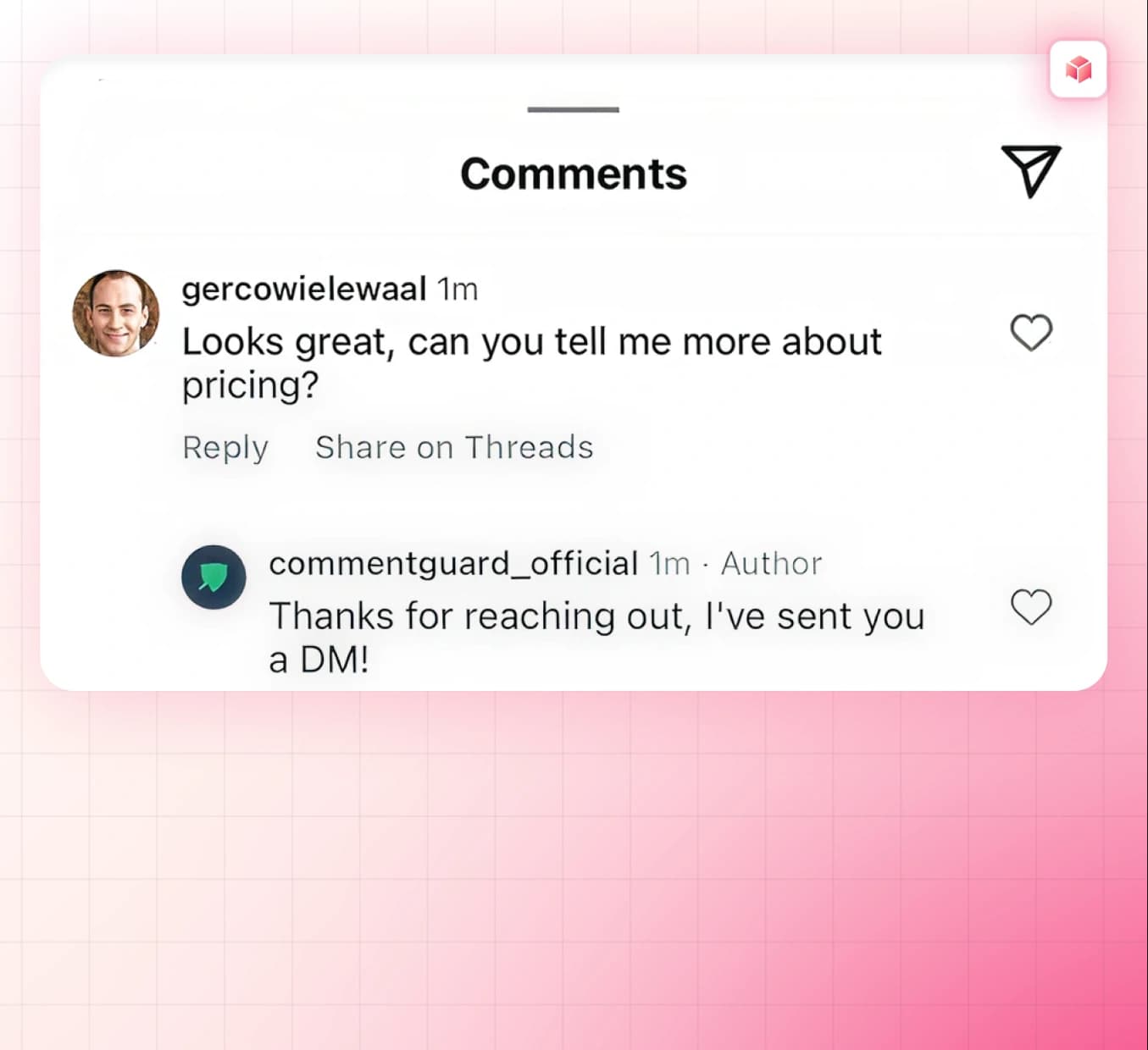 Comment Automation