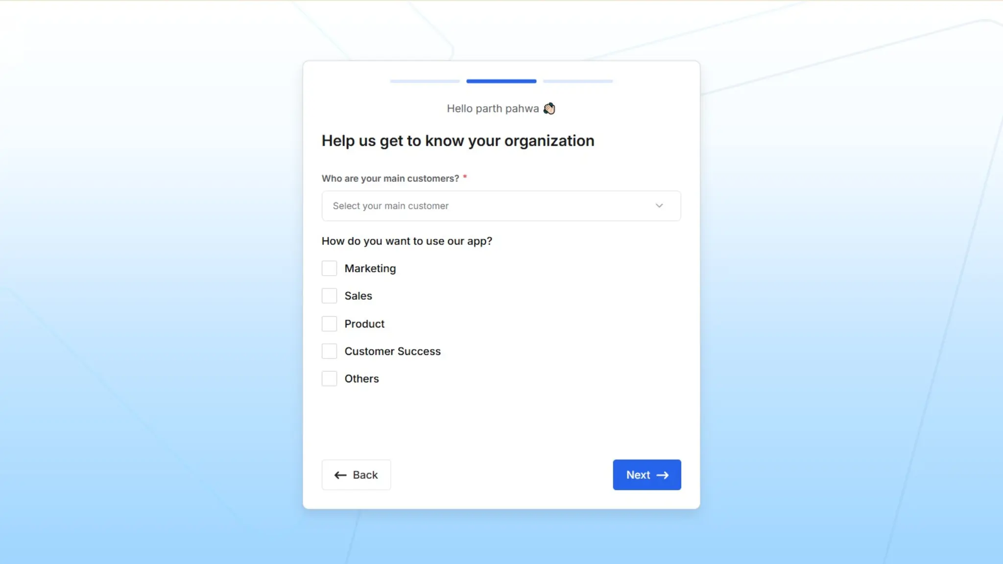 how to sign up forduochat.in set up workspace