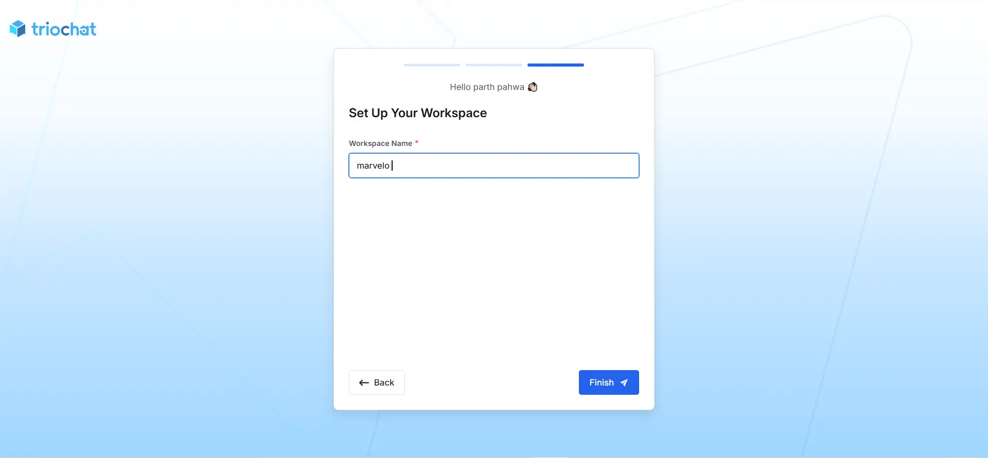 how to sign up forduochat.in set up workspace