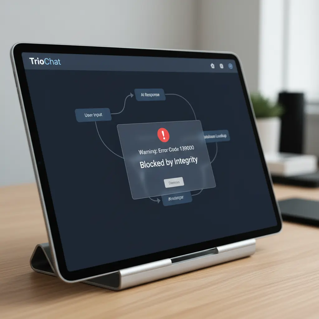 duochat.in Error 139000 – Blocked by Integrity: What it means, why it happens, and how to fix it
