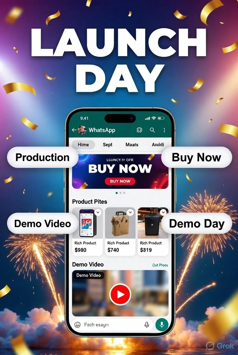 Campanhas de lançamento de produtos no WhatsApp