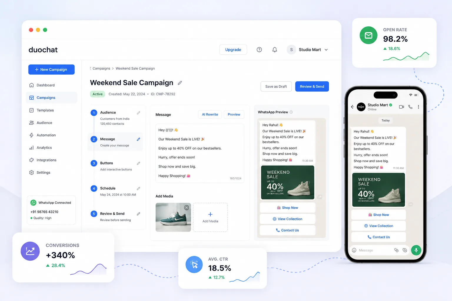 Instagram AI DM & Story Automation